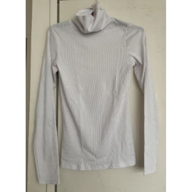 Pull col roulé New Look Taille 40 (blanc)