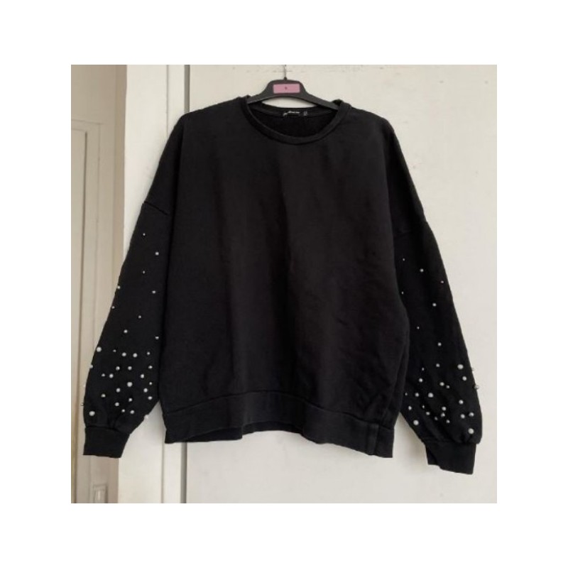 Pull sweat manches perles Stradivarius Taille S