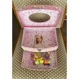 Boîte à bijoux Barbie + lot...