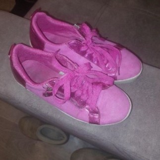 Basket rose taille 39