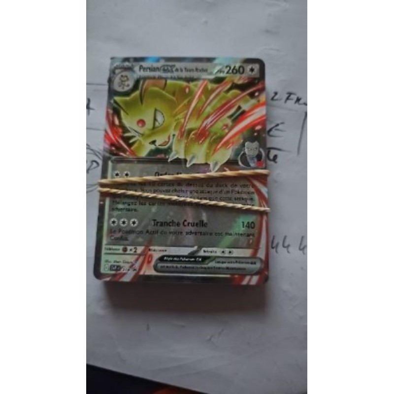 25 Cartes Pokémon Rare+ Holo+Rivers+Commune