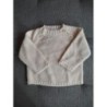 Pull laine crème T12 mois