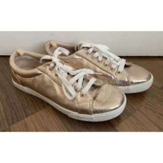 Baskets Femme rose gold...