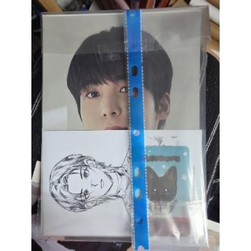 Set Ateez (2 mini poster, 2 pc Aniteez, 2 postcard album)