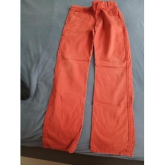 Pantalon orange taille 12 ans 