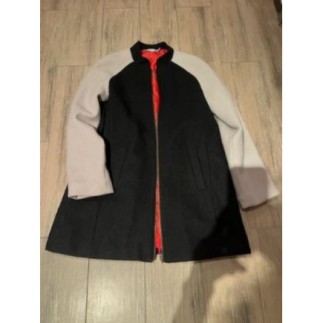 MANTEAU ENFANT NOIR ET...