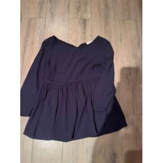 BLOUSE BLEUE MARINE BA&SH...