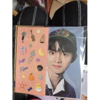 Set postcard + stickers theboyz 