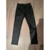 LEGGINGS SIMILI CUIR NOIR ZARA ENFANT TAILLE 13-14 ANS