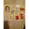 Puzzle en bois animaux 