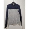 Pull Jules Taille S gris & bleu marine 