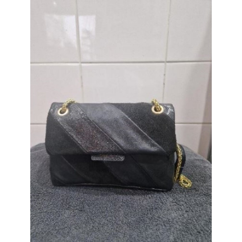 Sac en cuir Italien noir neuf