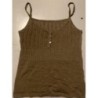 Débardeur marron Sans Marque