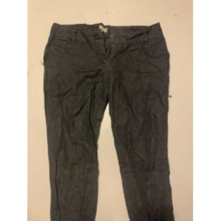 Pantalon Lin Bleu foncé In...