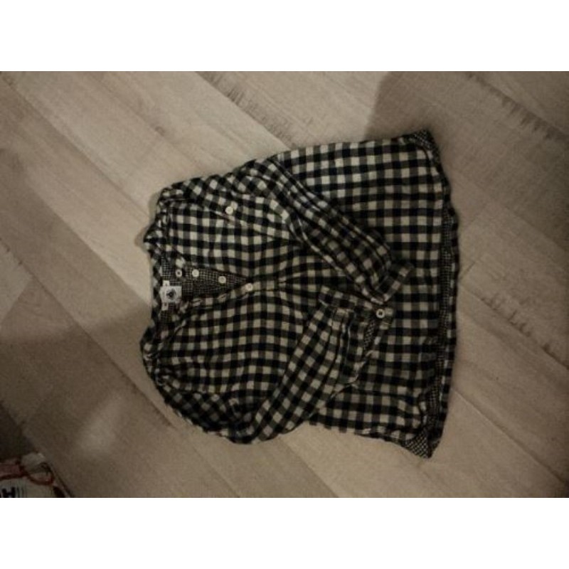 Tunique à carreaux PETIT BATEAU taille 5 ans 