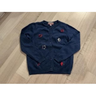 Gilet bleu marine LISA ROSE...