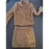 Ensemble jupe marron 6 ans