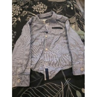 Chemise bleu Obaibi 23 mois