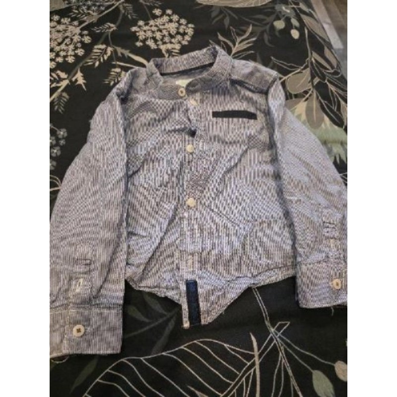 Chemise bleu Obaibi 23 mois