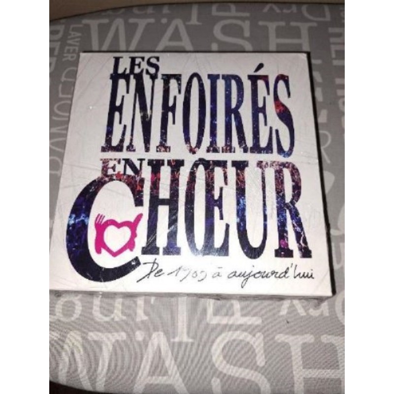 coffret lesz enfoirés 2CD et 1 DVD + un tee shirt