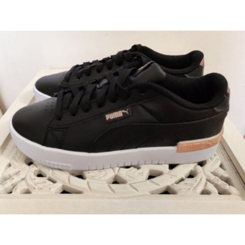 Basket Puma noir rose 38