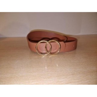 Ceinture cuir marron boucle...