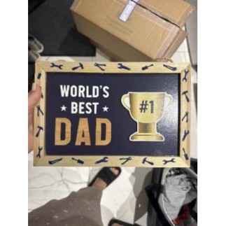 Tableau Meilleur Papa du Monde