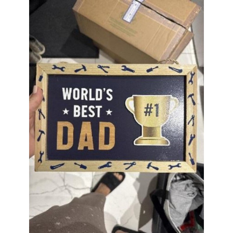 Tableau Meilleur Papa du Monde