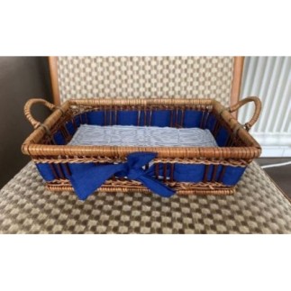 Panier en osier 26 x 19 cm