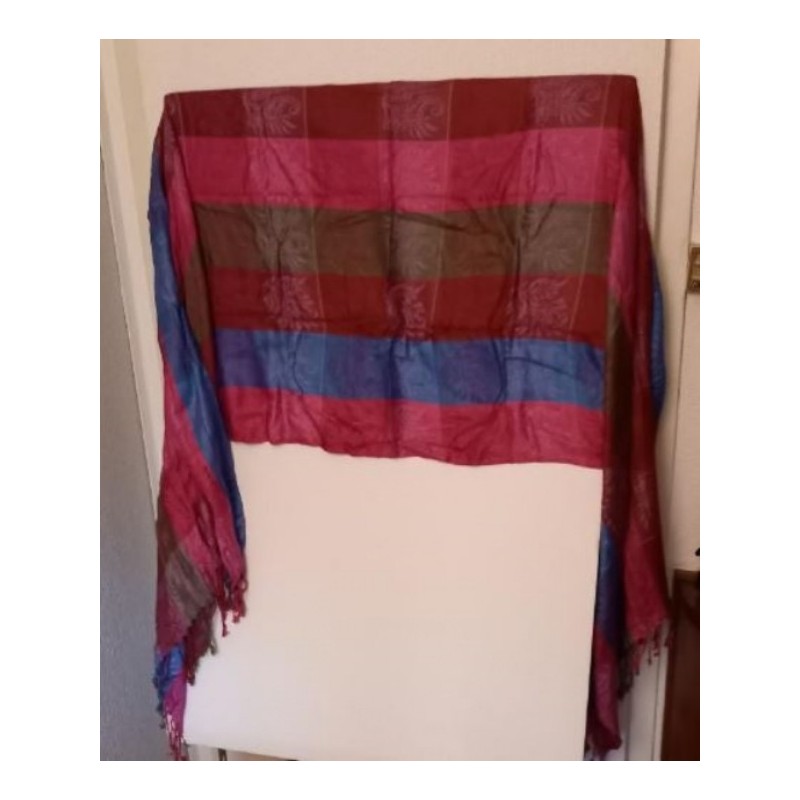 grande écharpe indienne 