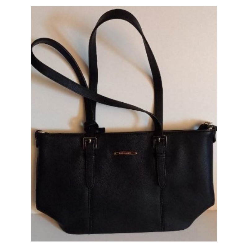 sac noir, marque hexagona, 4 poches intérieures 