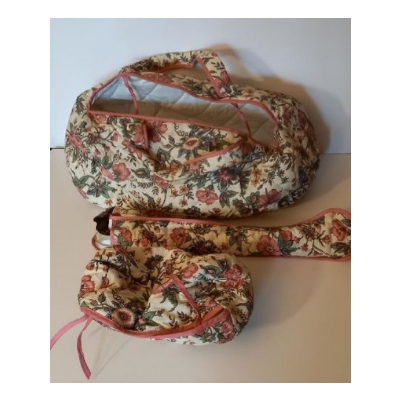 lot de 3 sacs à tricot en coton matelassé BE