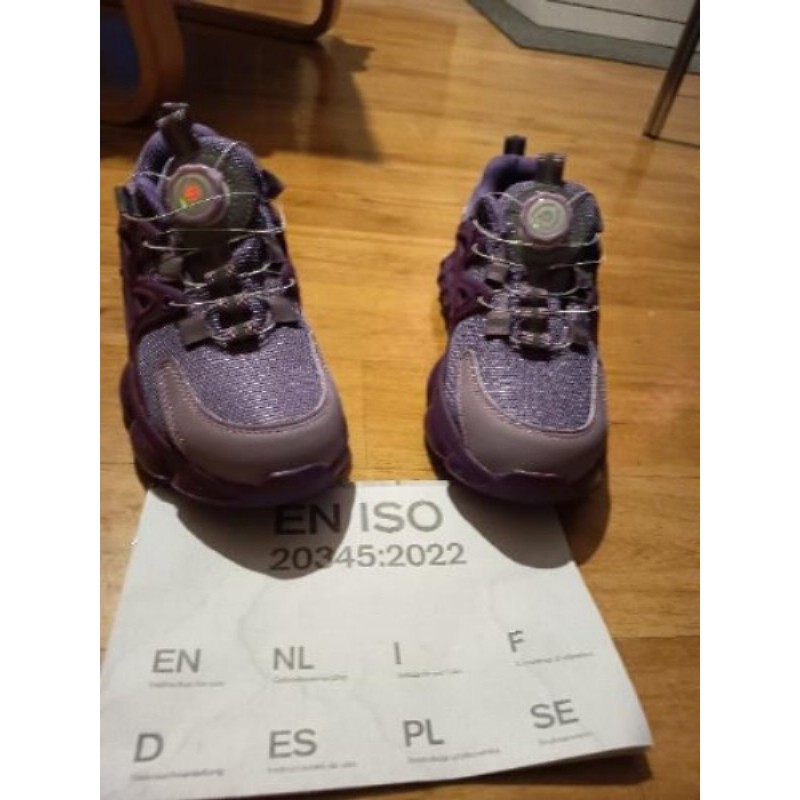 CHAUSSURE DE SÉCURITÉ T.39 VIOLET NEUF