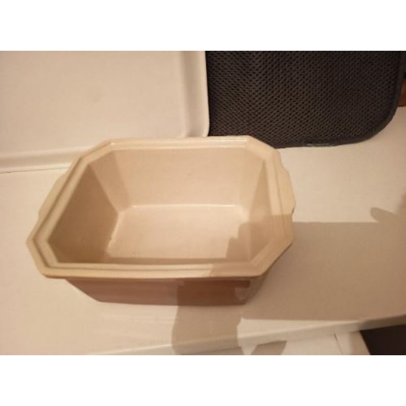 PETIT PLAT MARRON/BEIGE