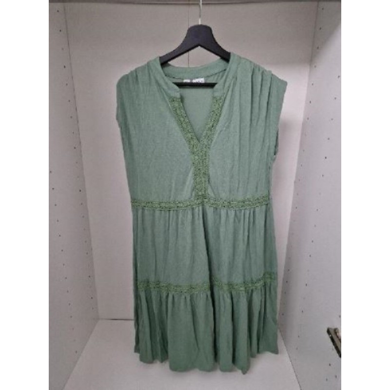 Robe verte bonprix taille 40 neuf