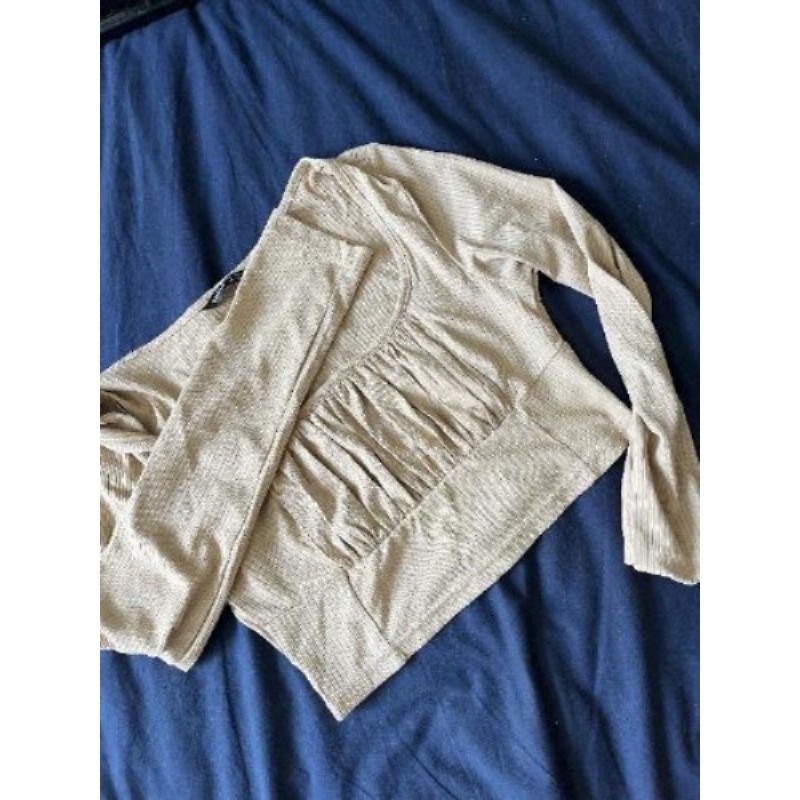 Top beige femme M Shein