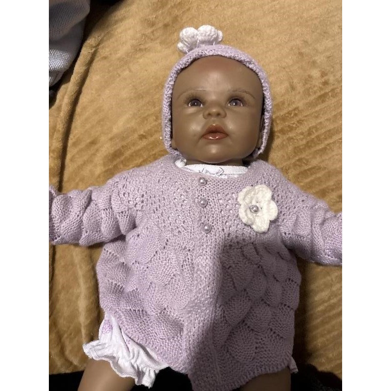 Bébé Reborn habits lavande 