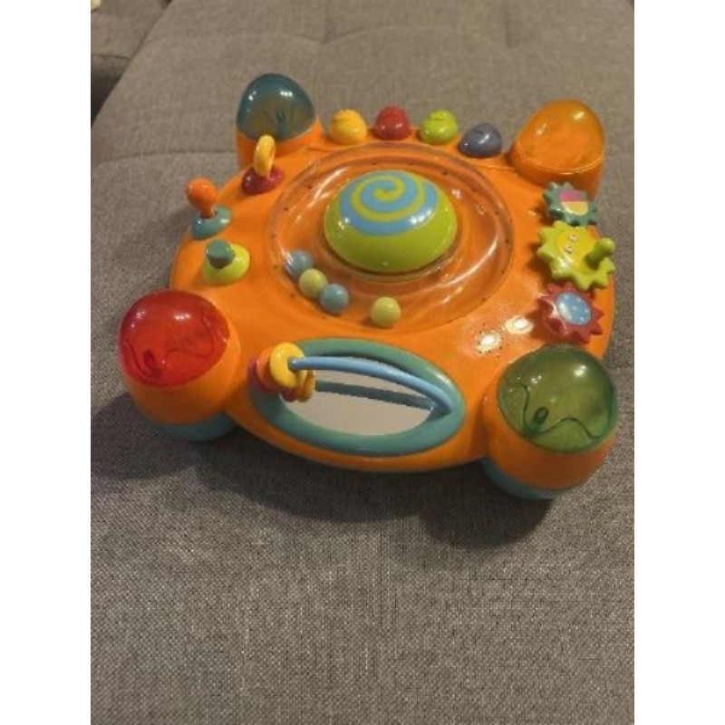 Jouet bébé 2 faces avec musique piles neuves 