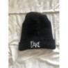 Bonnet noir Fake