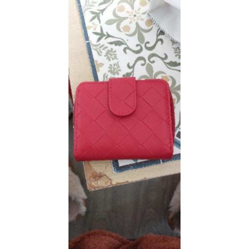 Porte monnaie rouge