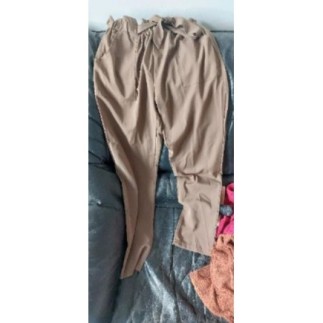 Pantalon fluide vert taille...