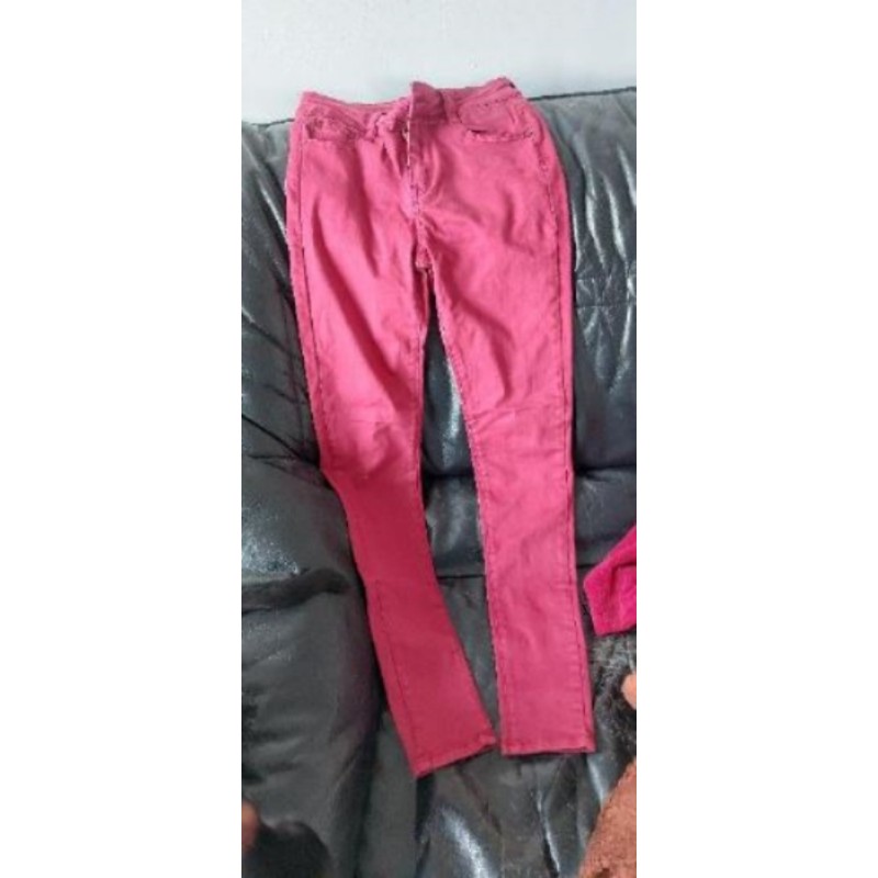 Pantalon rouge taille 36