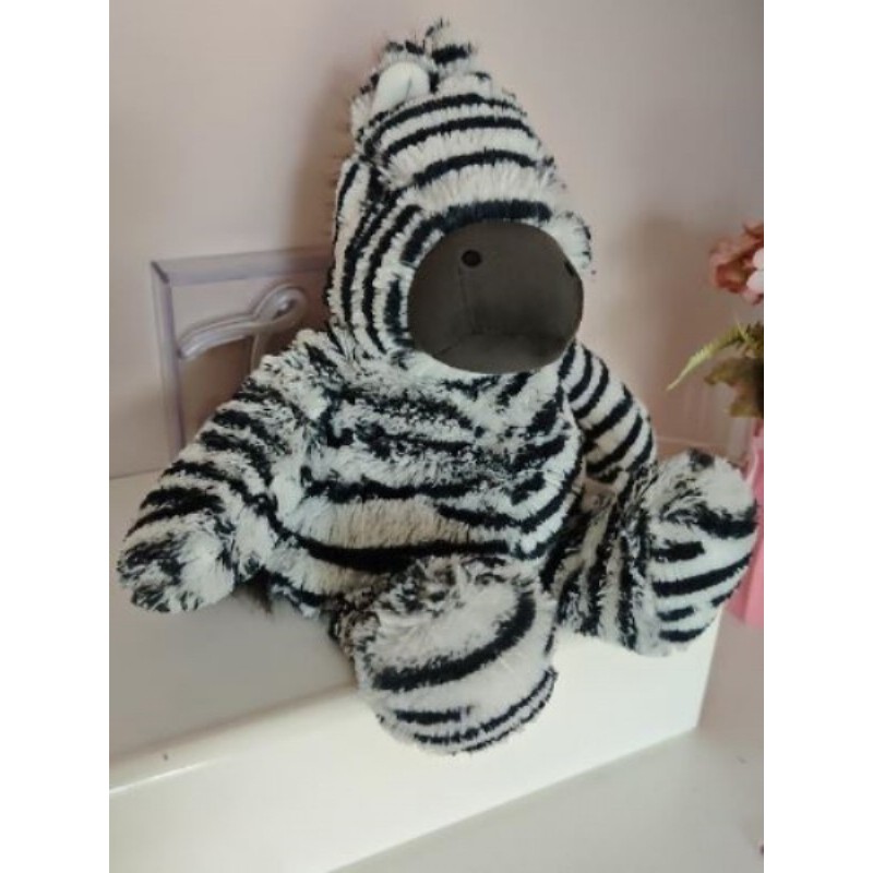 Bouillotte micro onde zèbre 