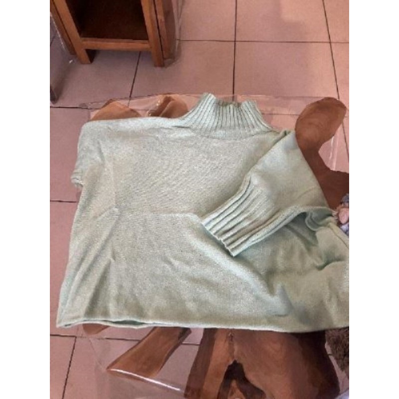 Pull vert eau T 42