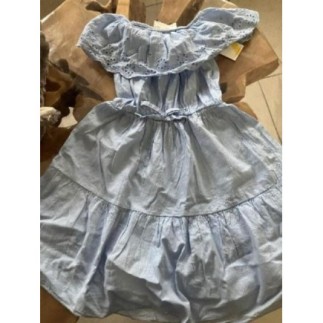 Robe été bleu ciel T 8 ans