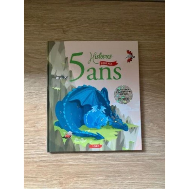 Livre Histoires pour mes 5 ans avec CD - Fleurus 1