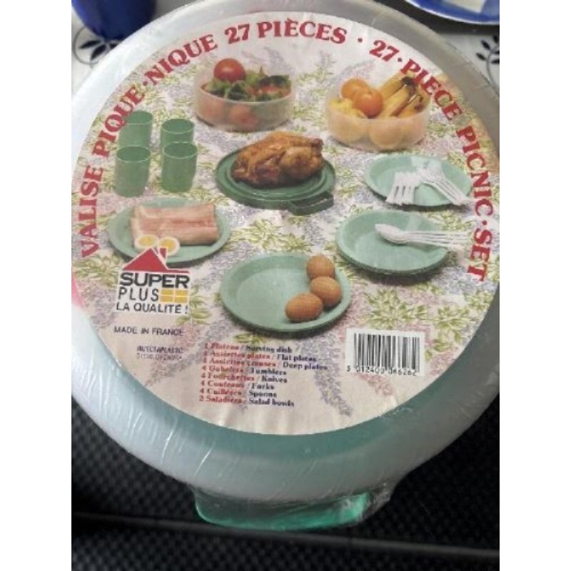 Valise pique nique 27 pieces
