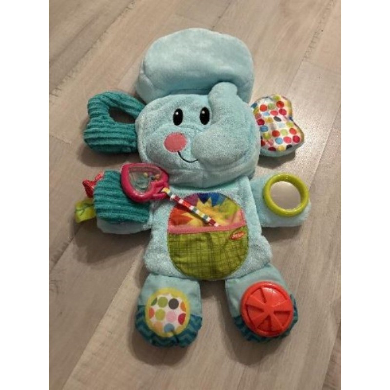 Peluche activités éléphant Playskool 