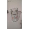 Carafe motif fleurs 