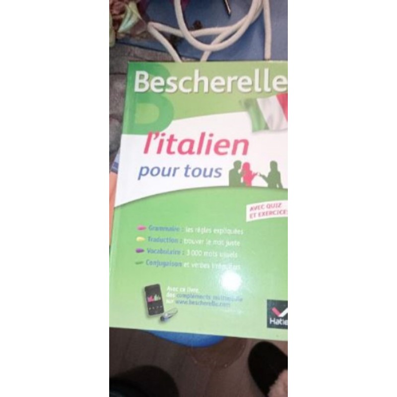 Livre orthographe/grammaire Italien 